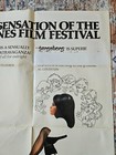 1970s Sensations Brigitte Maier Adults Only X Movie Poster Cannes Film Festival