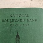 Vintage 1960 s National Boulevard Bank Of Chicago Wrigley Building Savings Book