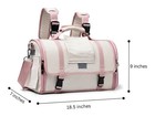 Airline Approved Pet Carrier Small Cat Dog Soft Sided Travel Bag Pink New