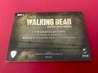 Walking Dead Season 3 Wardrobe Relic Patch Card -   51 - Merle Dixon  - Nm