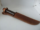 Vtg Ww2 Ww 2 Military Era Combat Fighting Knife   Sheath L  k   