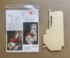 Vtg Decorative Tole Painting Cheri Rol Kits Wood Cut Outs Patterns Nos Lot Of 6