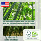 Bamboo Cotton Swabs 800 Count  Sturdy Fsc Certified Bamboo Stick   Biodegradable