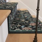 Stair Treads Carpet For Wooden Steps  Non-slip Washable Reusable Carpet Stair Tr