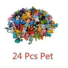 24 Pok  mon Style Pokemon Figure Toys Anime Pikachu Action Figure Mini Doll Kids
