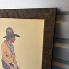 Coors Cowboy    ain   t No City Beer    Gordon Snidow Vintage Ad Print Western Sign