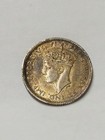 1940 C New Found Land 5 Cents Silver Coin King George Vi