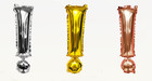 Rose Gold Capital Balloon Foil 16  Letters Balloons Symbols A-z And 0-9        