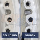 Glowshift Stubby Transmission Temperature Gauge Sensor For Gm 4l60-e