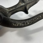Vintage L F   C Meat Grinder Food Chopper Univesal  Wood Handle New Britain Conn