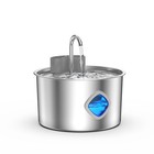 Automatic Cat Water Fountain  108oz 3 2l Stainless Steel Pet Dog Water Dispenser
