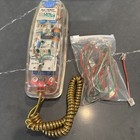 1990s Desk Wall Mount Clear Plastic Telephone Gpt11c See Through