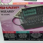 Vintage Sharp Wizard Oz-650pc Day-timer Organizer 1mb Backlight In Box
