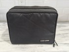Vtg Case Logic 30 Cd Padded Zippered Carry Travel Storage Case W  Strap Black