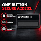 Liftmaster 371lm Garage Door Opener Remote - Black