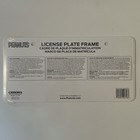 Peanuts Snoopy Plastic Black And White License Plate Frame Holder New