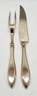 Vintage Dirigold Dirilyte Goldware Regal Flatware Silverware Carving Fork Knife