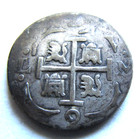 Venezuela Km13 2  Macuquinas 1817 Royalist republican Coinage   Rare   
