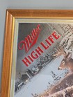 Miller High Life Opening Day Deer Beer Mirror Scott Zoellick Diamond Series 1993