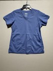Wonderwink Pro Women s Blue Scrub Set Size S 78  Polyester 6319 Solid