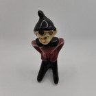 Vtg 1950-60s Kitschy 4  Kneeling Pixie Elf Japan Porcelain Figurine Christmas