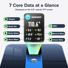 Scale For Body Weight  Precision Digital Bathroom Smart Scale With 3 5  Tft Colo