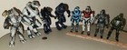Mixed Lot Halo Reach Elite Action Figure Mcfarlane Microsoft Toy Loose  Tmp Xbox