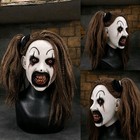 Clown Terrifier Women Mask  Hhn- Horror Halloween Cosplay Mask Scary