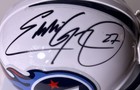Eddie George Signed Tennessee Titans Riddell Speed Mini Helmet Signed Jsa Coa