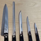  5  Cutco Knives 1720 Paring 1721 Carver 1724 Bread 1725 Chef 1729 Lg  Carver