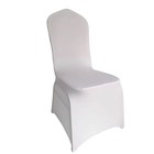 20 30 50 100 130pcs Spandex Wedding Chair Seat Cover