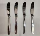 Russel Wright Oneida 18 10 Stainless Steel Flatware - Four Knives 9  L
