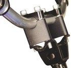 Powermadd 7 8  Bar Riser 1 6  40mm Atv Dirt Bike Yamaha Honda Suzuki Universal