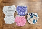 Alvababy Baby Cloth Diapers  lot Of 4  Adjustable Washable Sz Med No Insert