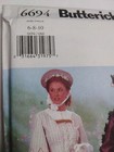 Dress Skirt Top Ball Victorian  Costume 6 8 10 Butterick 6694 Sewing Pattern Uc