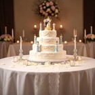 Vintage Wedding Cake Bride Groom Topper Set W Maid Of Honor Bridesmaids 1950 60s