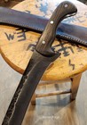 Custom Handmade D2 Tool Steel Hunting 23  Sword Knife With Leather Sheath