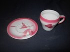 Milwaukee Road Traveler Coffee Cup And 5 3 8  Saucer Near Mint