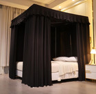 Elastic Roof Four Corner Post Princess Bed Canopy Curtain Mosquito Net For Bedro