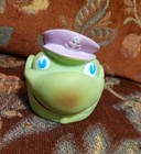 Vtg Reliance Products Vinyl Floating Soap Dish Cute Boat W Captains Hat