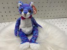 Vintage Ty Kooky Cat Plush Small Multicolor Bow Stuffed Animal Toy Beanie