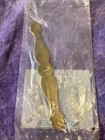 Lot Of 4 Fki Hardware Period 6 7 8  Long Knob Backplate Polished Solid Brass A38