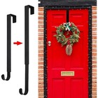 Adjustable Wreath Hanger Over Door Heavy Duty Door Hanger Christmas Decoration