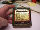 Buckingham Cut Plug Smoking Tobacco Half Pocket Tin Advertising Empty Can
