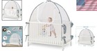 Baby Crib Safety Tent Mesh Insect Mosquito Barrier Child Climbing Fall Preven   