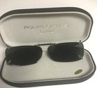 Polar Optics Expandable Sunglasses Clip On With Case