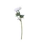 White 3 Stems 27  Silk Artificial Chrysanthemum Flowers Party Decorations