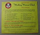 Mickey Mouse Club - 1962 Record Never Played  Picture House Song  When I Grow Up