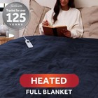 Sunbeam Royal Ultra Fleece Heated Electric Blanket Full Size  84  X 72   12 Heat