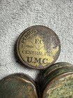 Vintage Percussion Cap Tin Civil War Era Lot Winchester Umc Empty